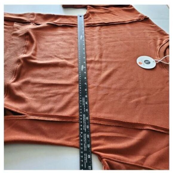 NWT Oversized Boxy Tunic Sweatshirt Drop Shoulder Loungewear Size L Athleisure - Picture 9 of 12